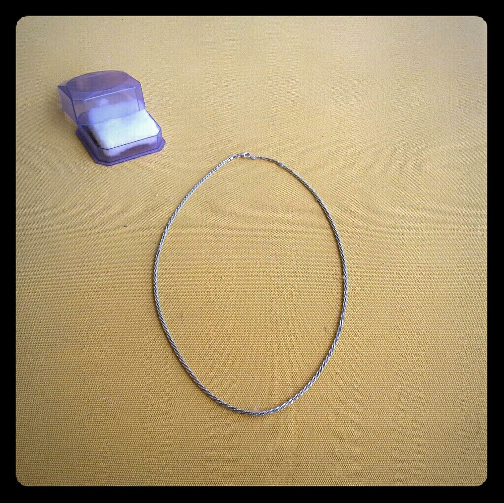 Sterling silver necklace